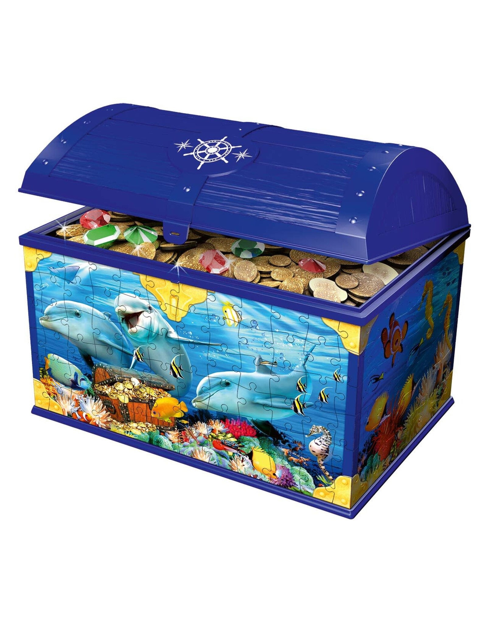 Ravensburger Ravensburger 3D Puzzel 111749 - Schatkist Onderwaterwereld - 216 Stukjes