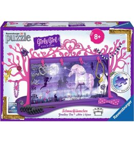 Ravensburger Ravensburger 3D Puzzel Girly Girl Edition: Juwelenboom Eenhoorn - 108 Stukjes