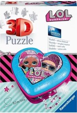 Ravensburger Ravensburger 3D Puzzel 112333 Hartendoosje L.O.L. Surprise - 54 Stukjes