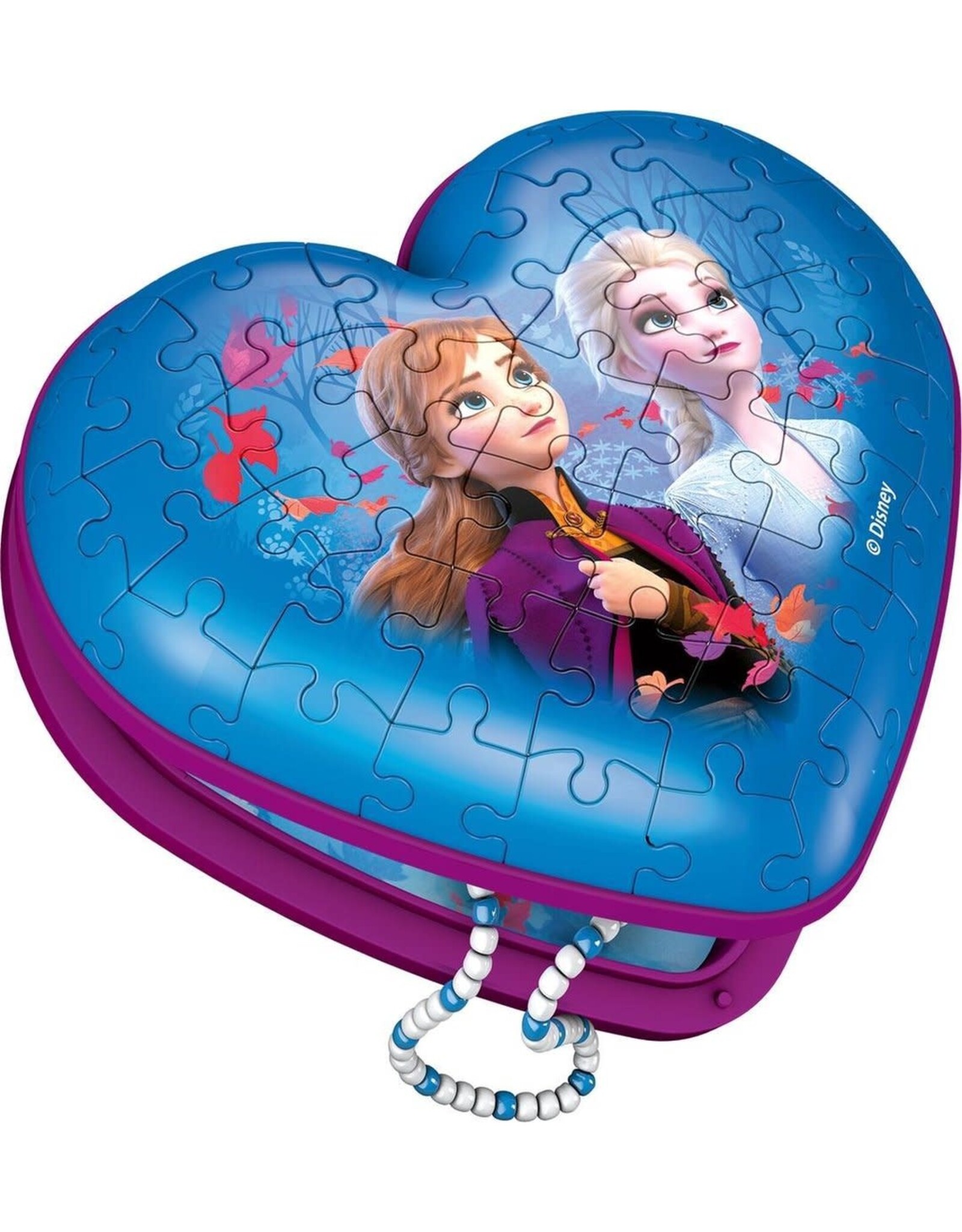 Ravensburger Ravensburger 3D Puzzel 112364 Hartendoosje Frozen 2 - 54 Stukjes