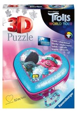 Trolls Ravensburger 3D Puzzel 112326 Hartendoosje Trolls World Tour - 54 Stukjes