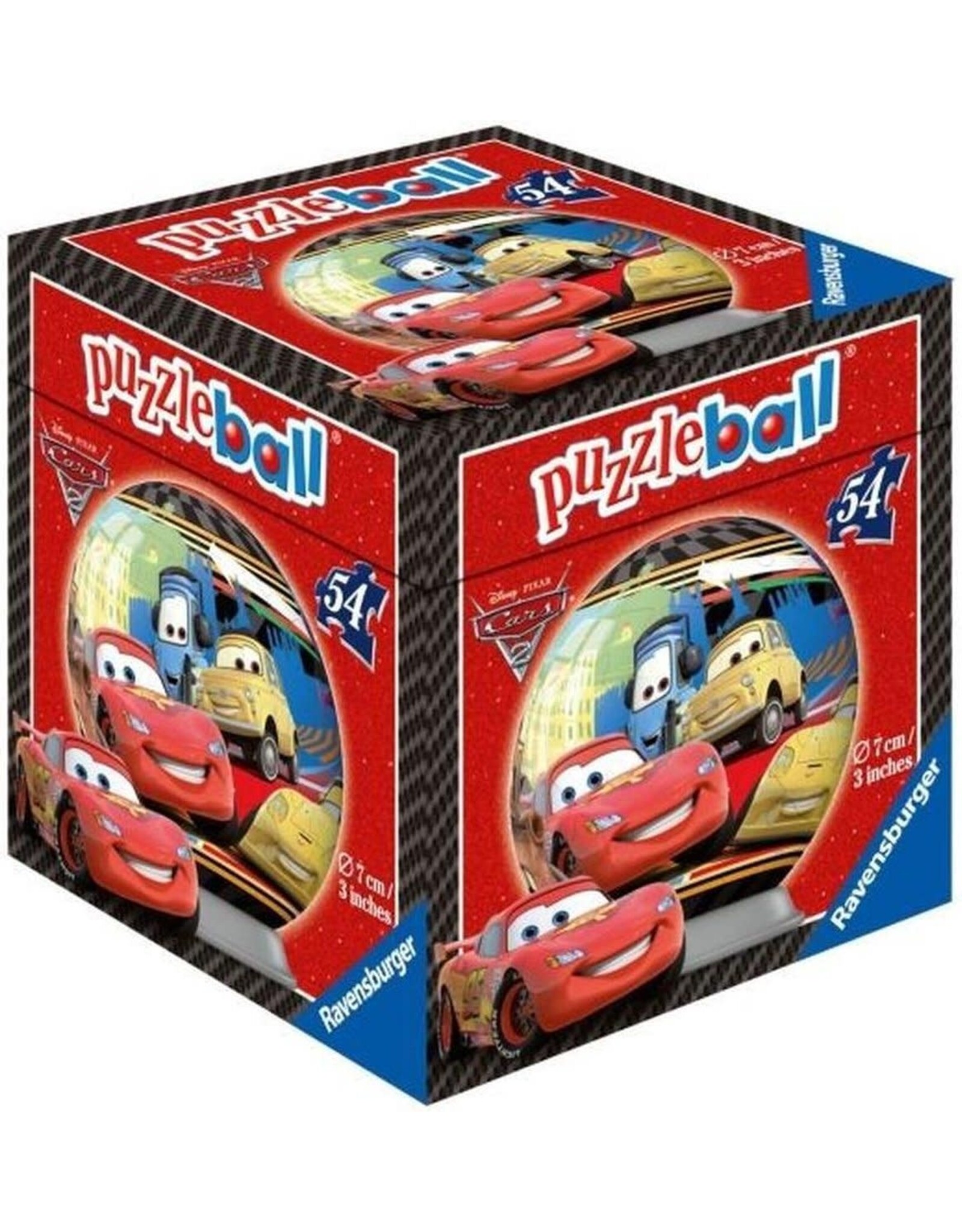 Ravensburger Ravensburger 3D Puzzleball 118595 Cars 2 - 54 Stukjes