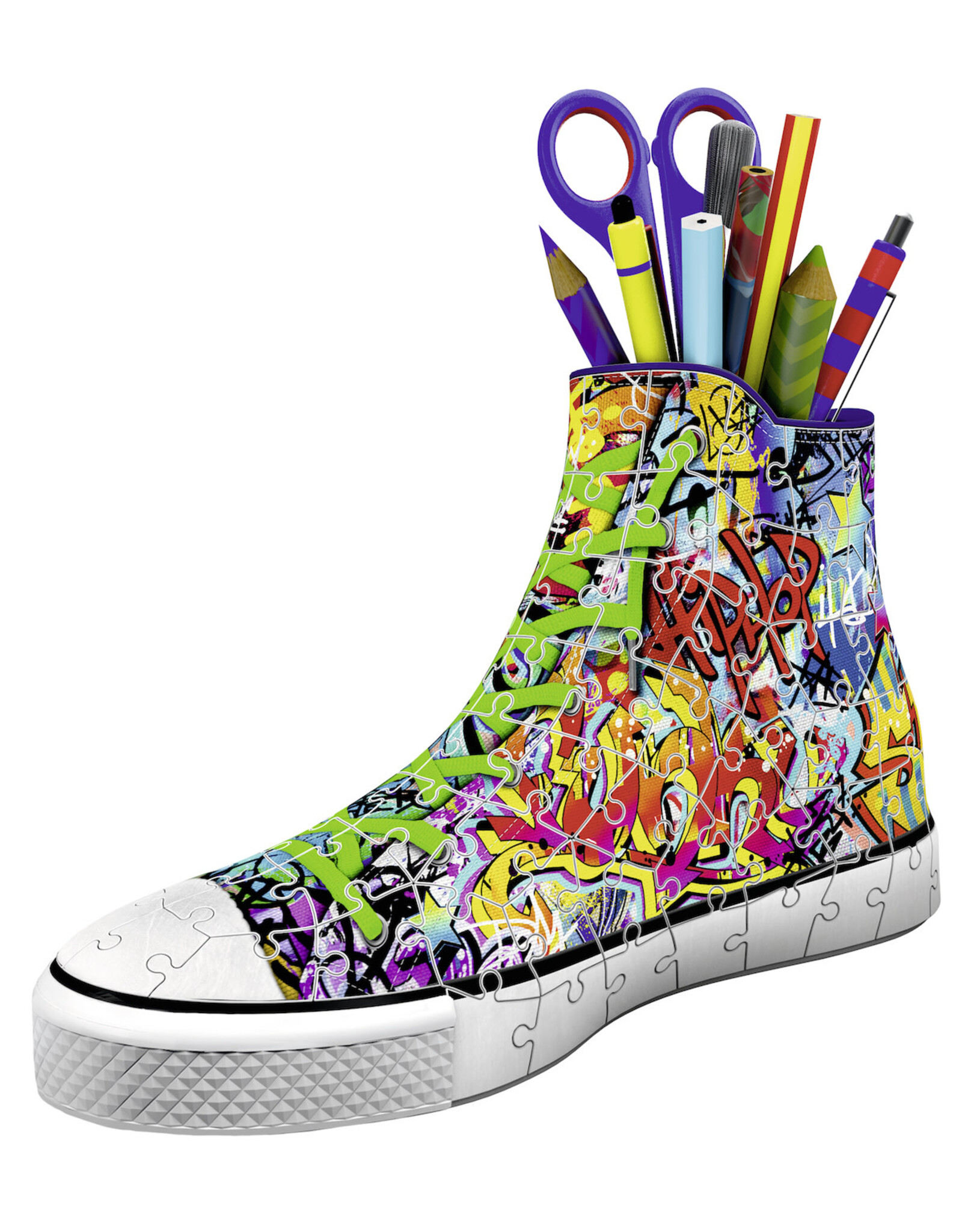 Ravensburger Ravensburger 3D Puzzel 125357 Sneaker Grafitti (108 Stukjes)