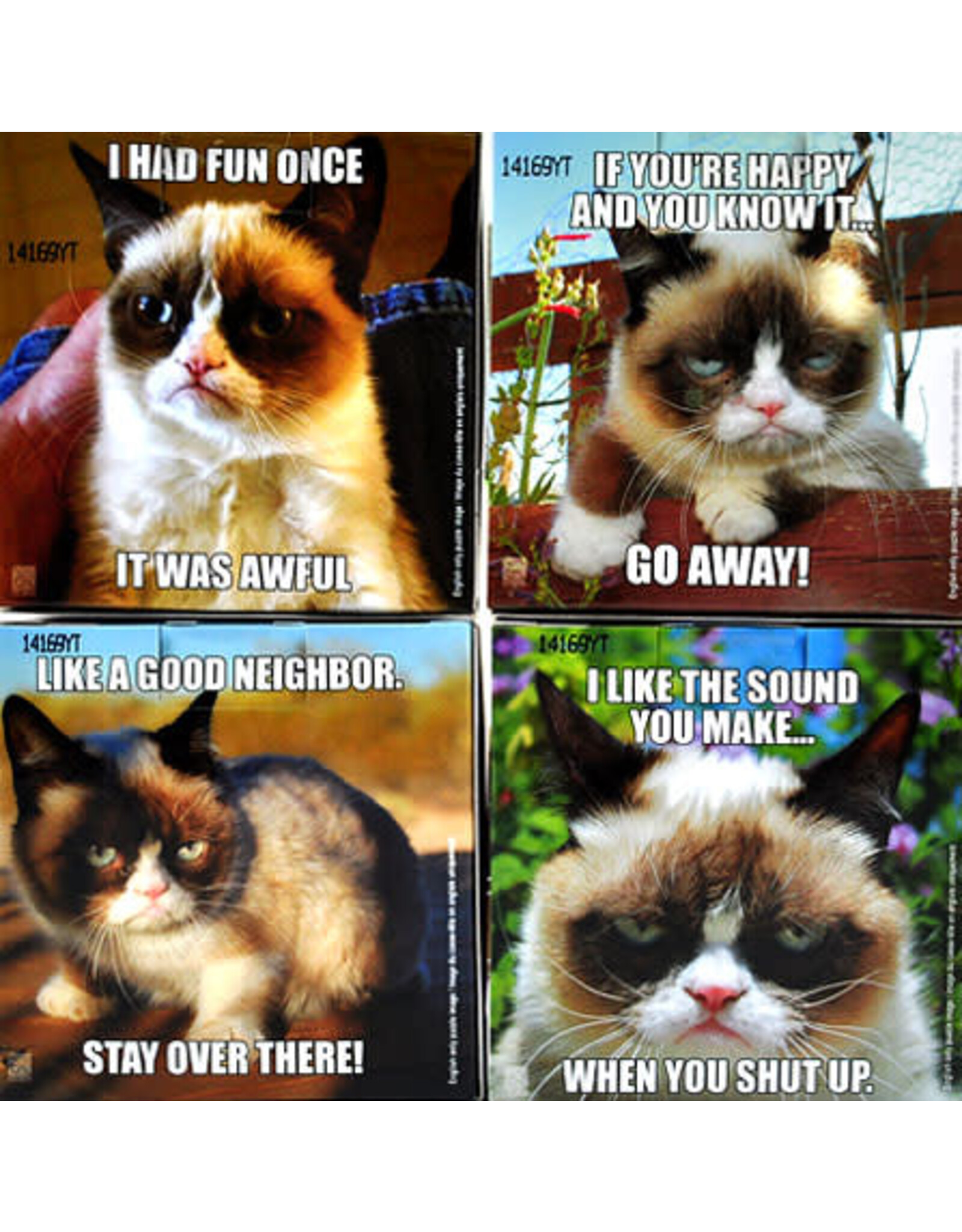 Puzzel  Grumpy Cat - 100 Stukjes