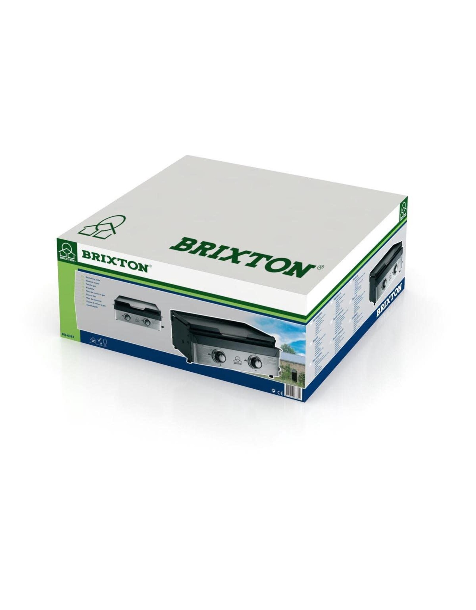 Tristar Brixton Bakplaat Gas BQ-6385