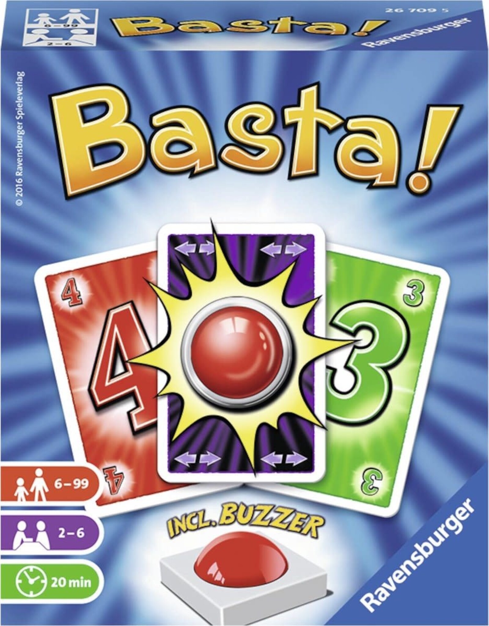 Ravensburger Ravensburger 267095 Basta! - Kaartspel