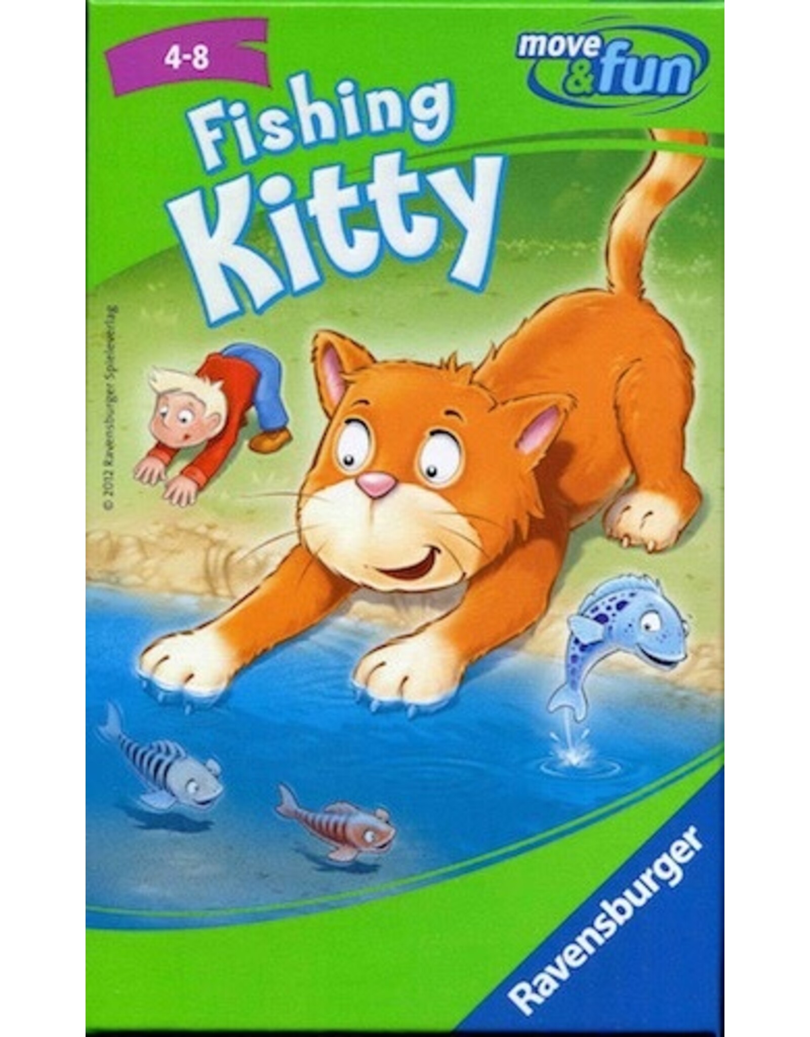 Ravensburger Ravensburger 233441 Move & Fun Fishing Kitty - Pocketspel