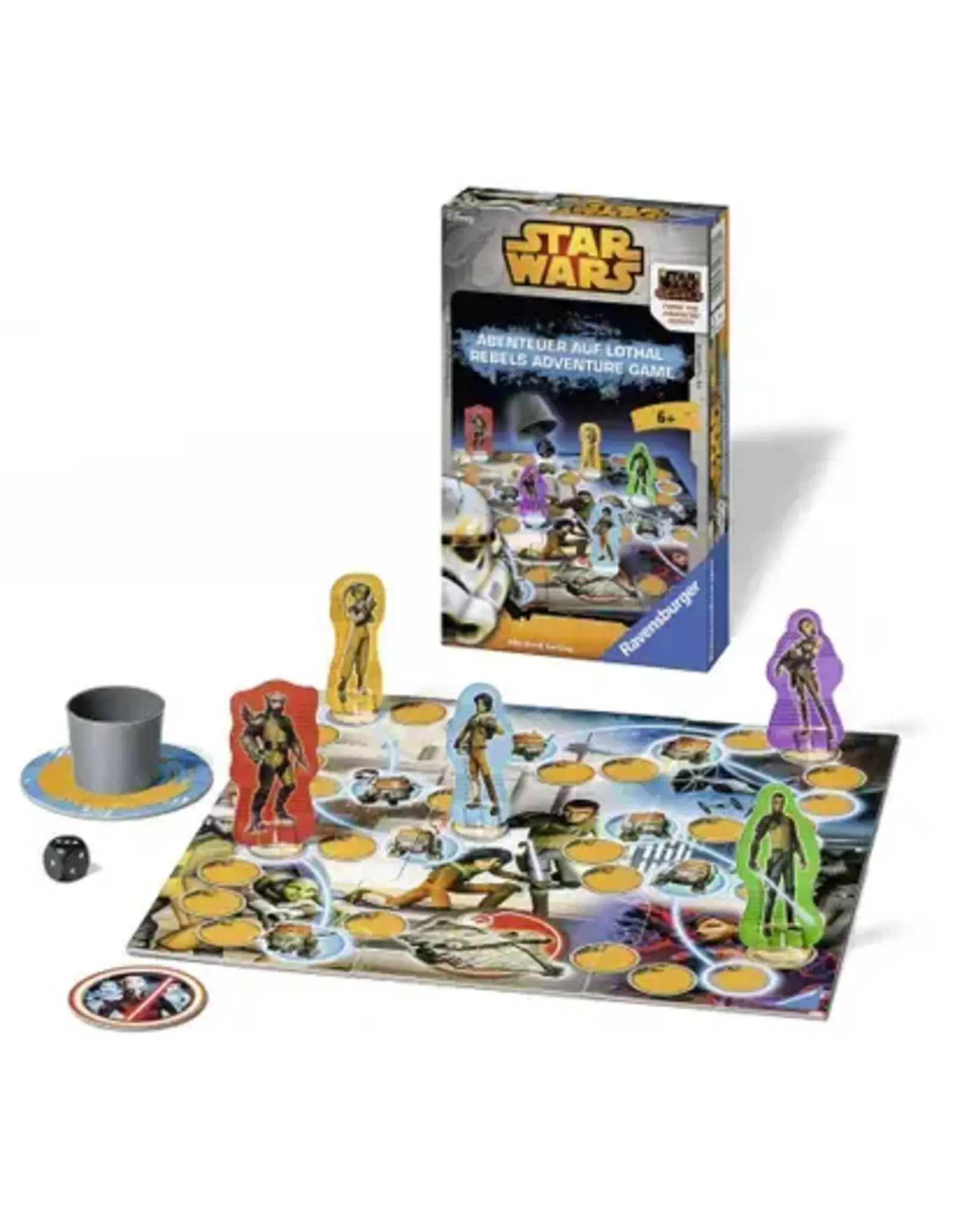 Ravensburger Ravensburger 233984 Star Wars: Rebels Adventure Game - Dobbelspel