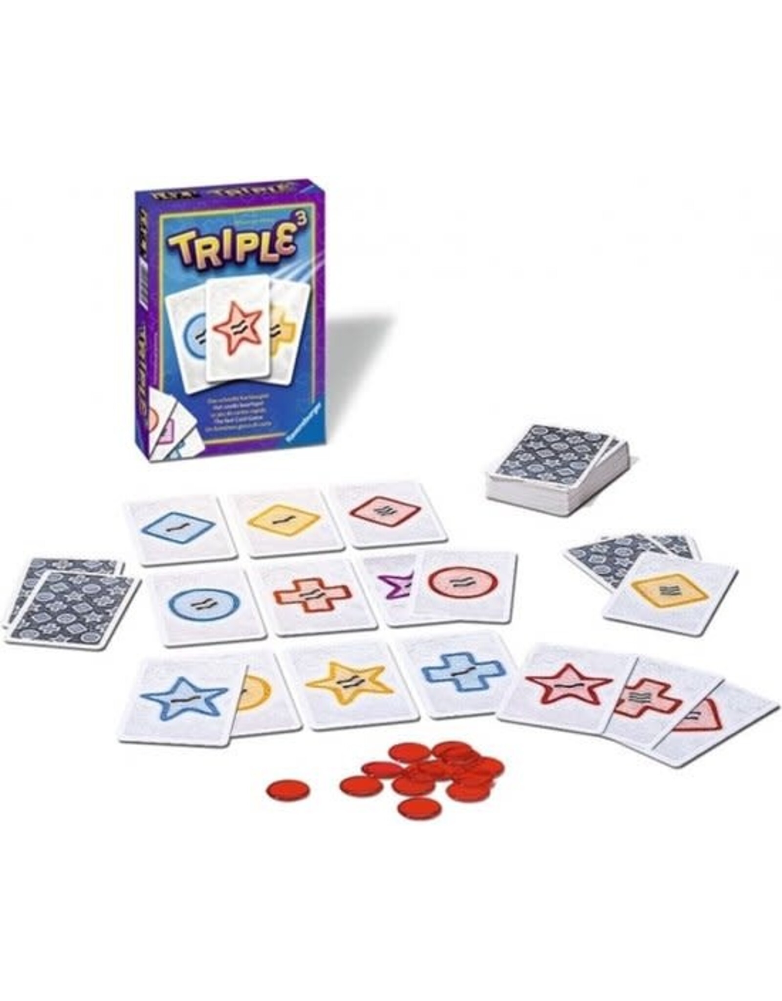 Ravensburger Ravensburger 271061 Triple 3 - Pocketspel