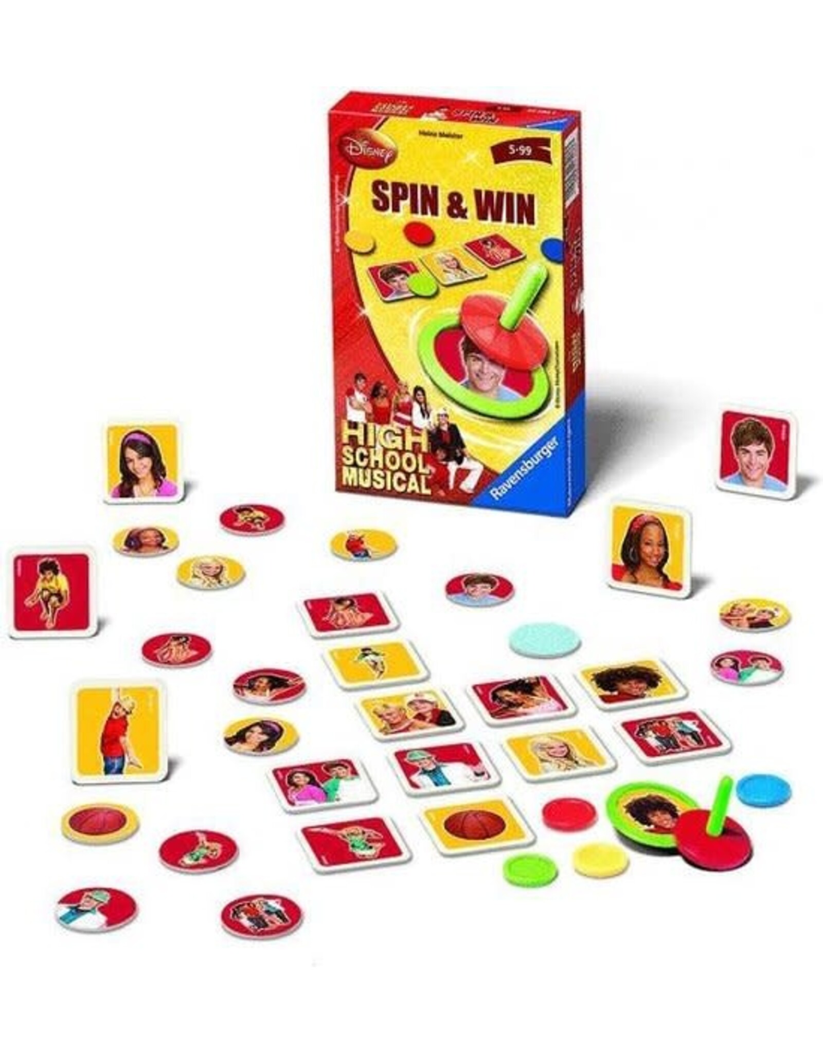 Ravensburger Ravensburger 232833 High School Musical  Spin & Win Pocketspel