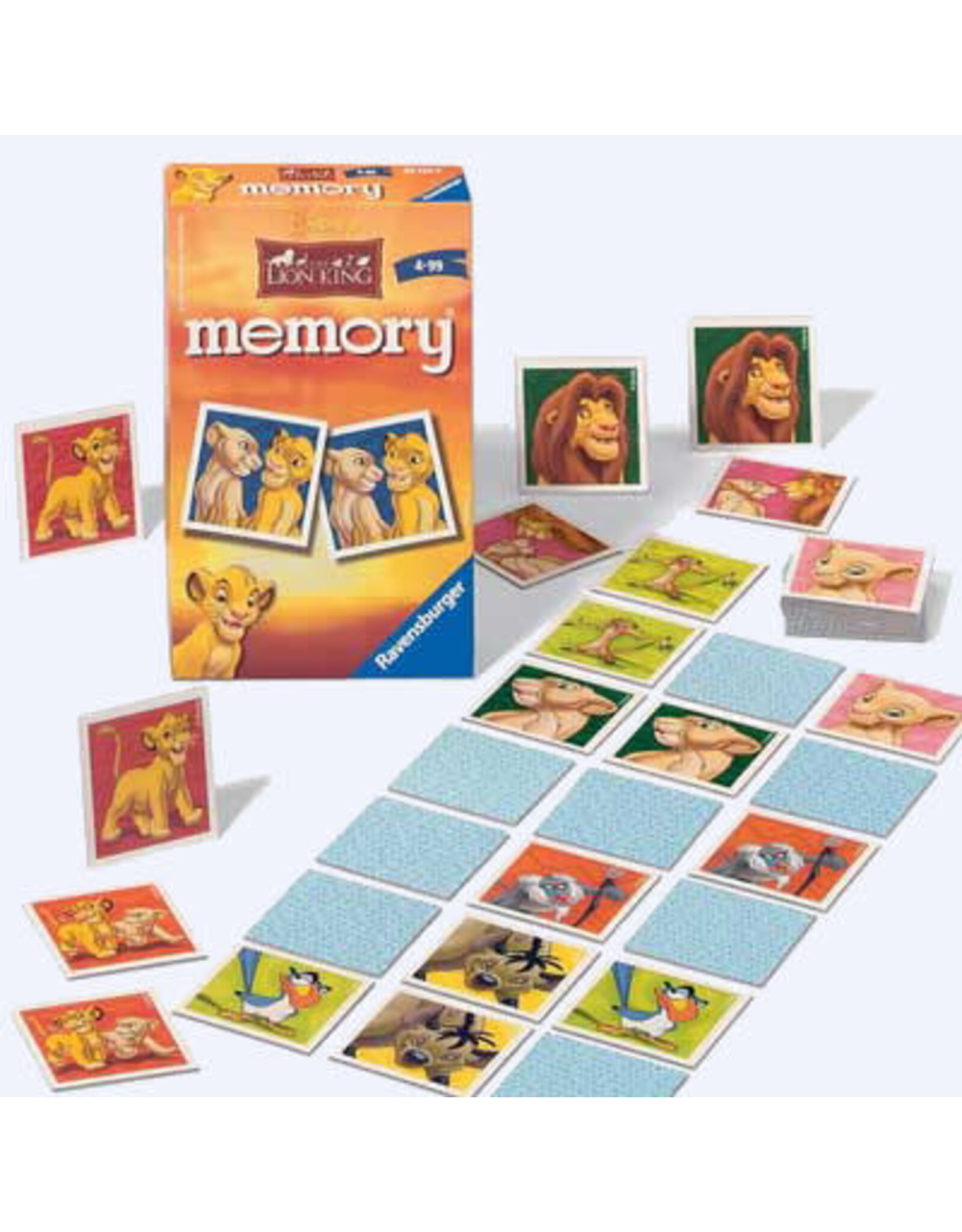 Ravensburger Ravensburger 231768   Disney Memory - Pocketspel