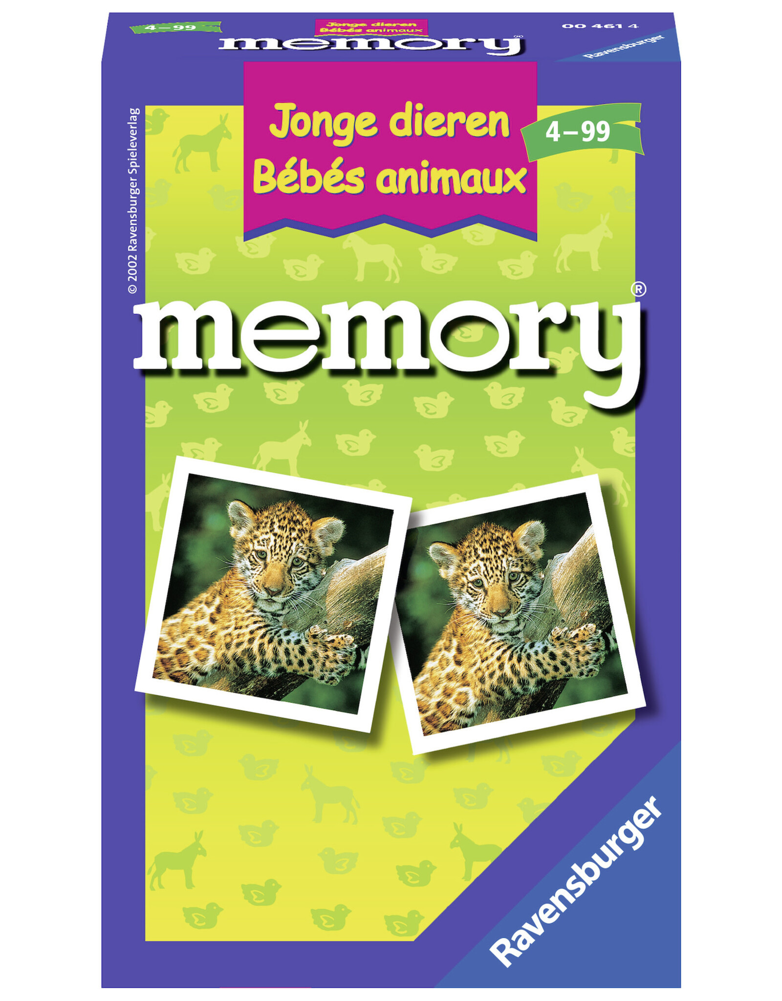 Ravensburger Ravensburger 004614 Jonge Dieren Memory - Pocketspel