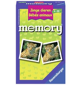 Ravensburger Ravensburger 004614 Jonge Dieren Memory - Pocketspel