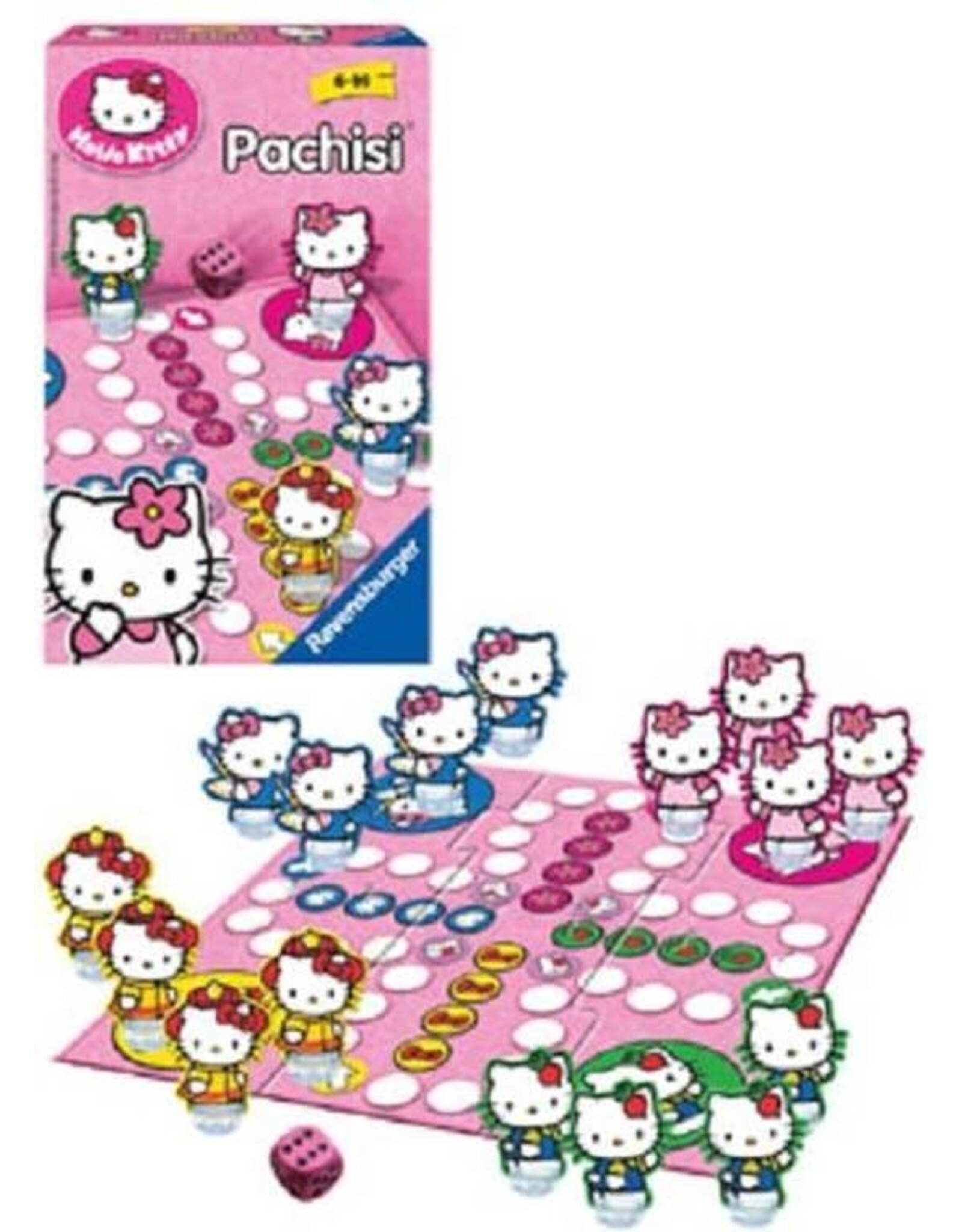 Ravensburger Ravensburger 232970 Hello  Kitty Pachisi - Pocketspel