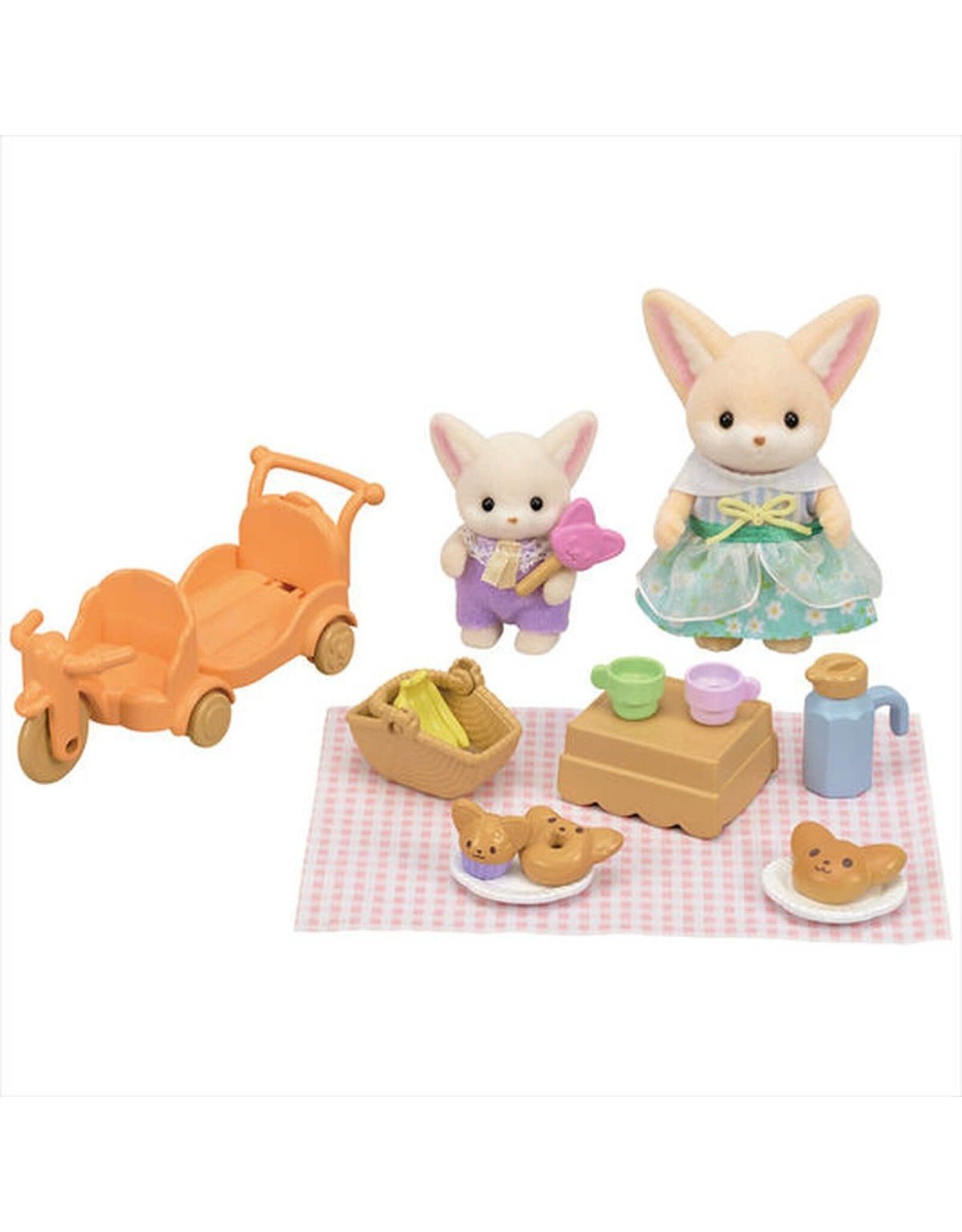 Sylvanian Families Sylvanian Families 5698 Picknick Set Woestijn Vos Zus & Baby