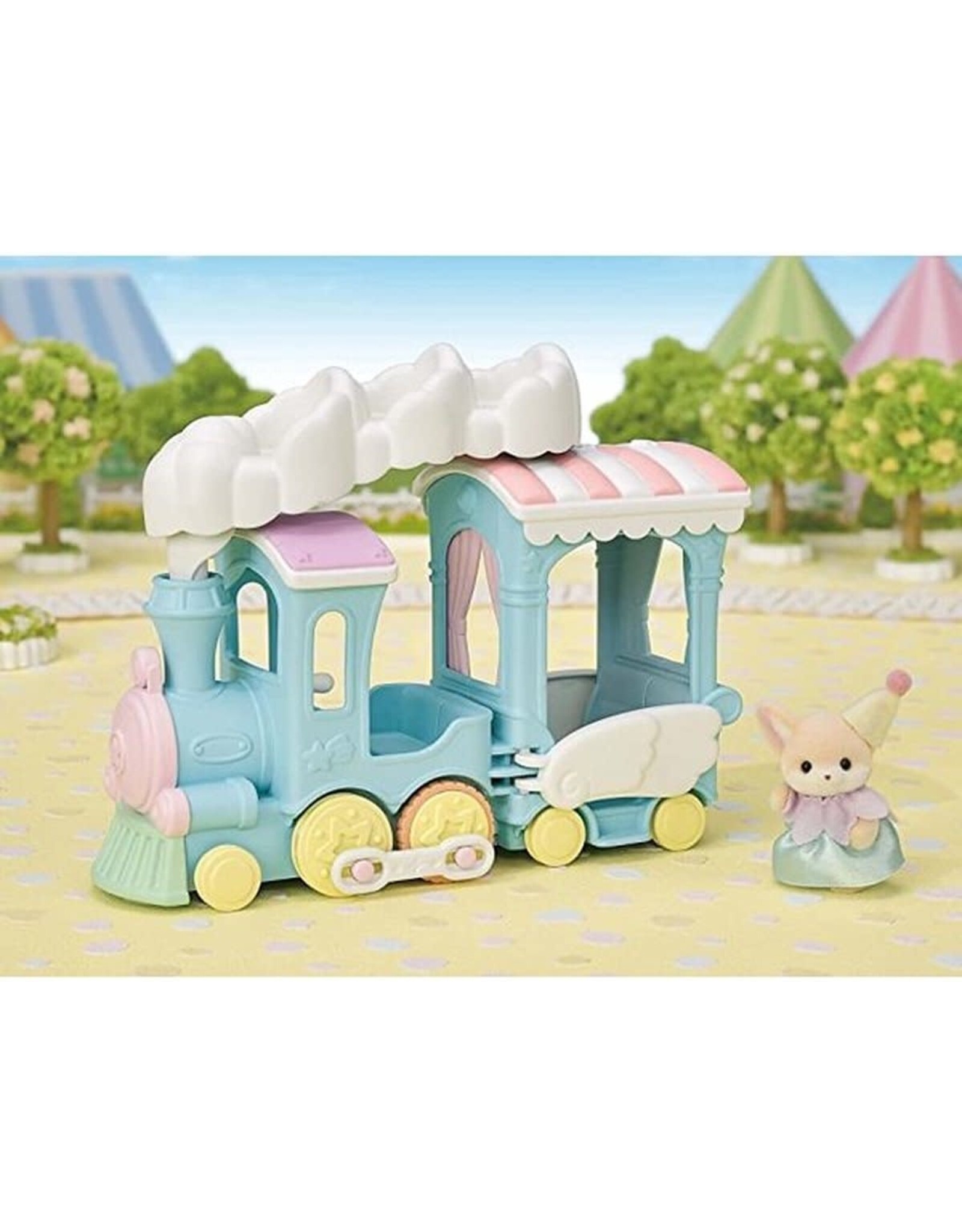 Epoch Sylvanian Families 5702 Wolken Regenboog Trein