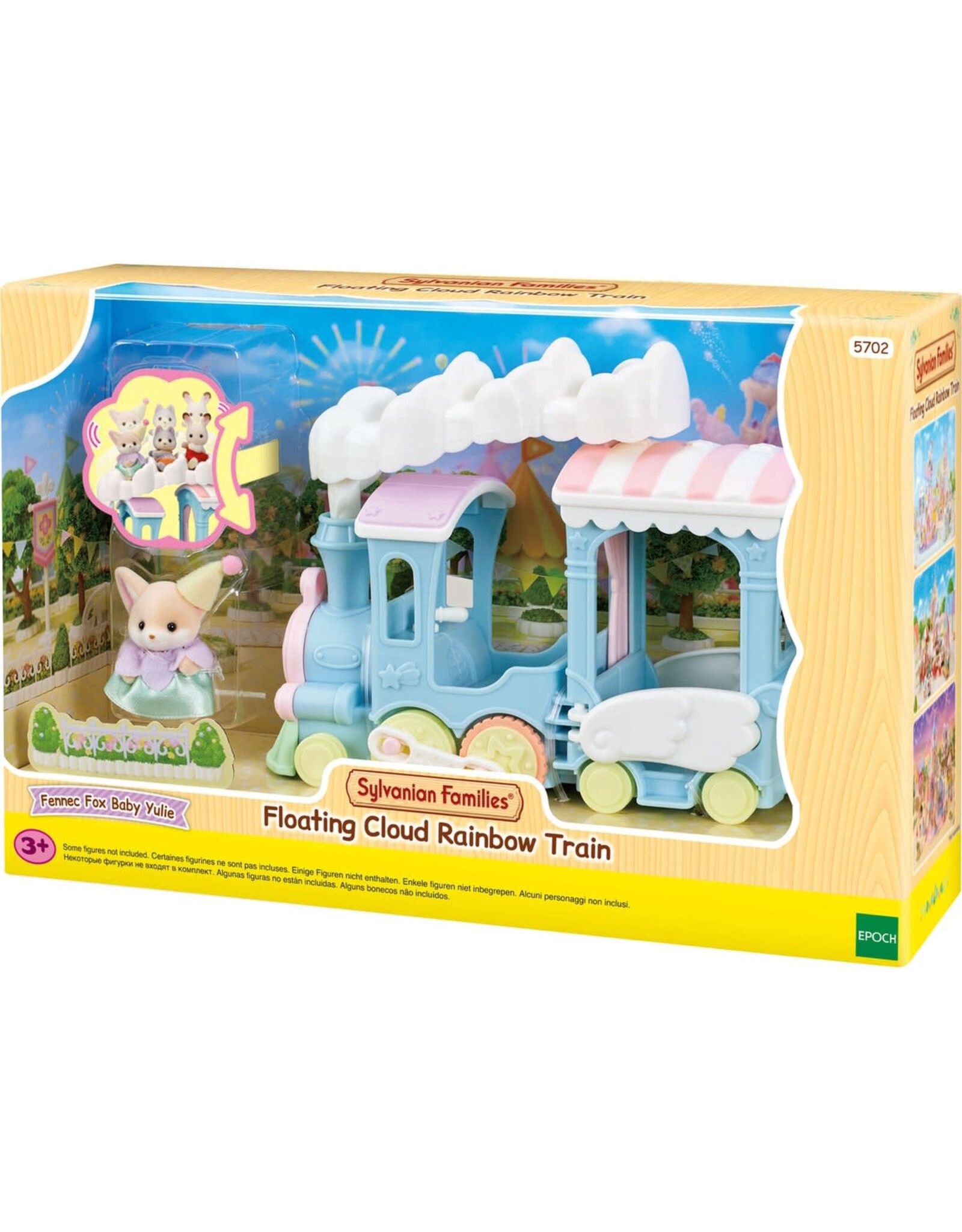 Epoch Sylvanian Families 5702 Wolken Regenboog Trein