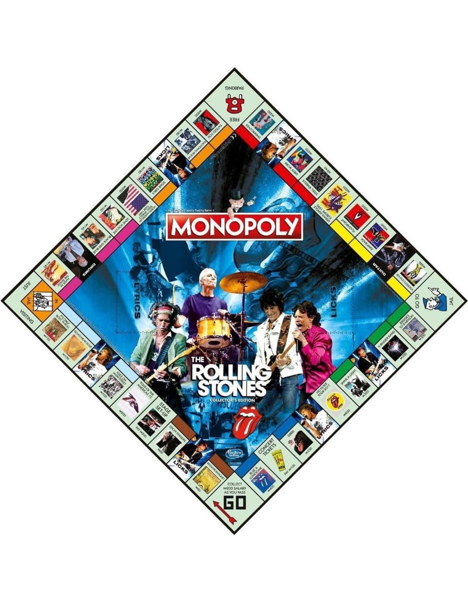 Winning Moves Monopoly Rolling Stones – Bordspel