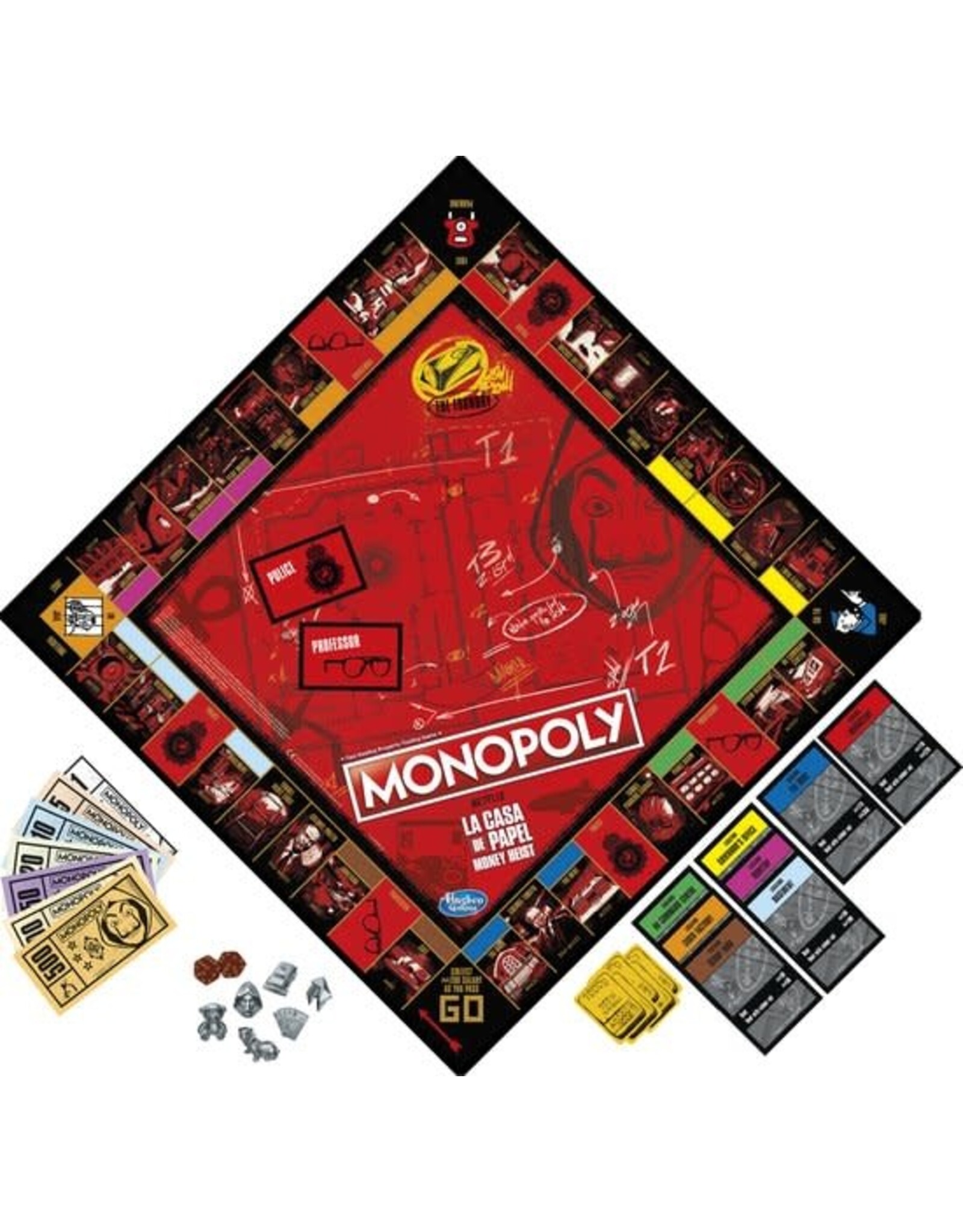 Monopoly La Casa de Papel - Bordspel Engelstalig