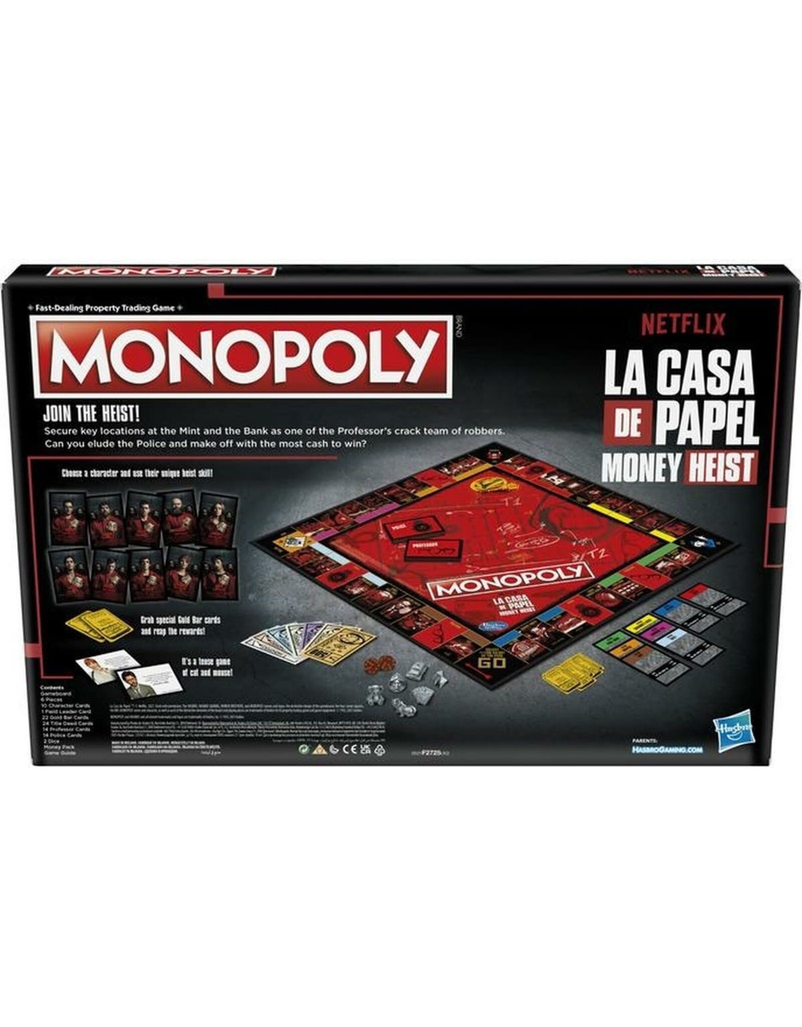 Monopoly La Casa de Papel - Bordspel Engelstalig