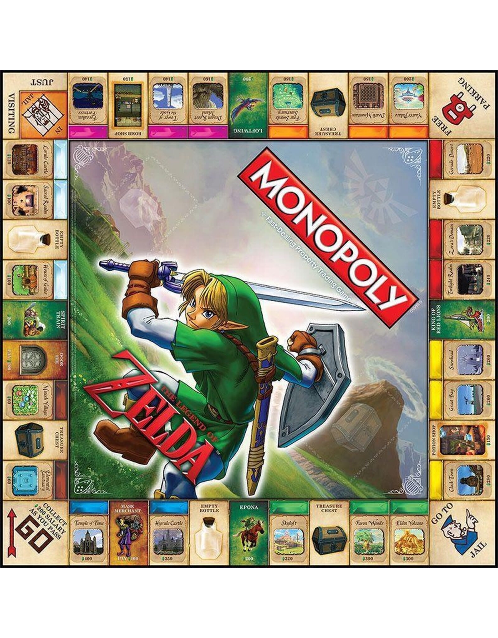 Winning Moves Monopoly The Legend of Zelda - Bordspel