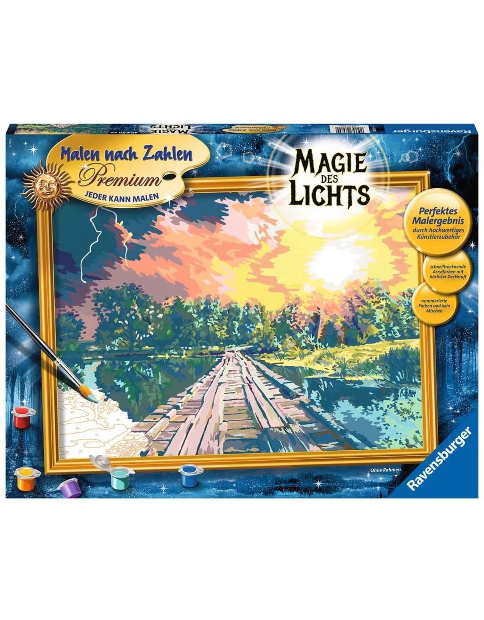 Ravensburger Ravensburger Schilderen op Nummer 289899 Magie  van het Licht