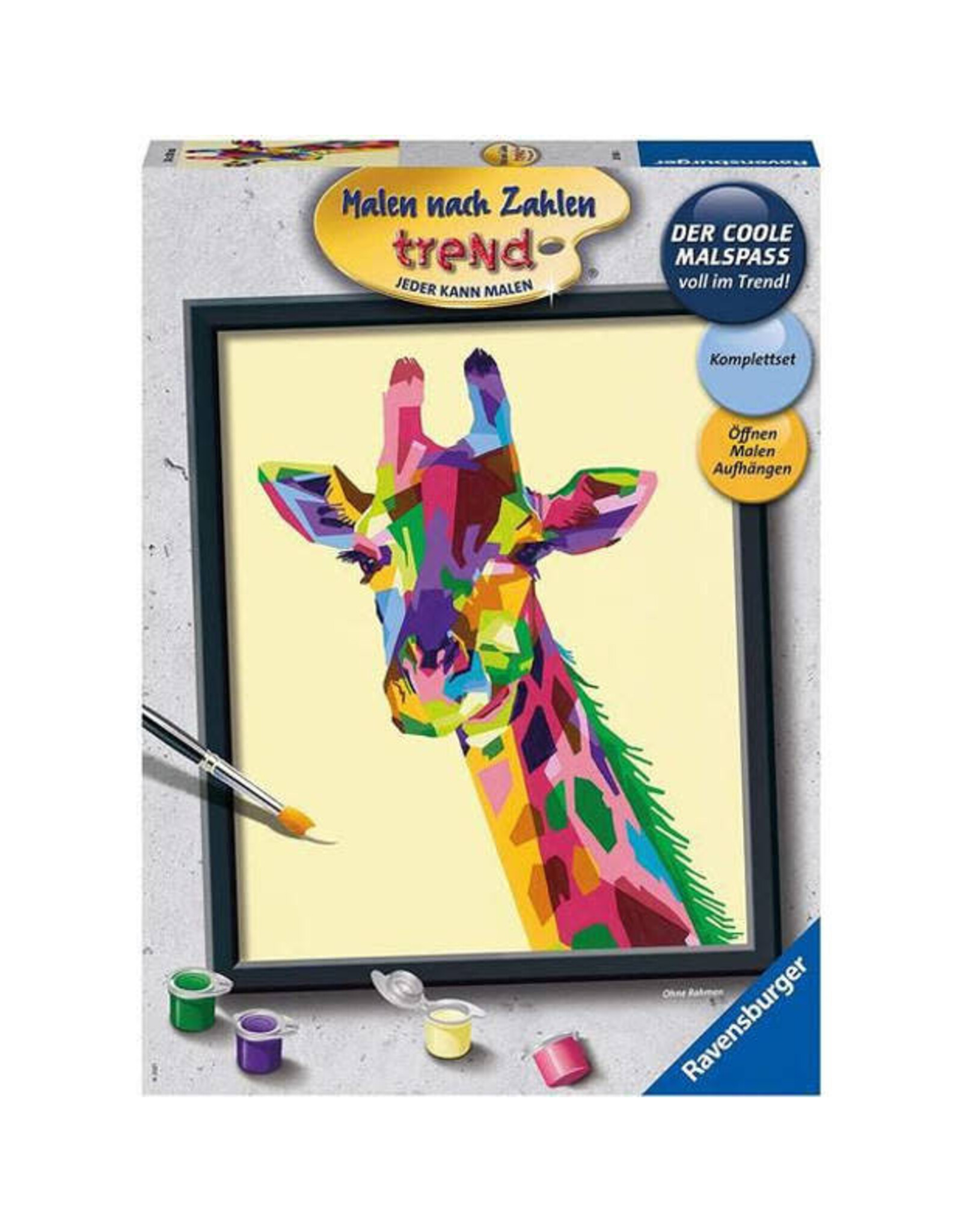 Ravensburger Ravensburger Schilderen op Nummer 289264 Bonte Giraffe