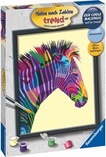 Ravensburger Ravensburger Schilderen op Nummer 289882 Bonte Zebra