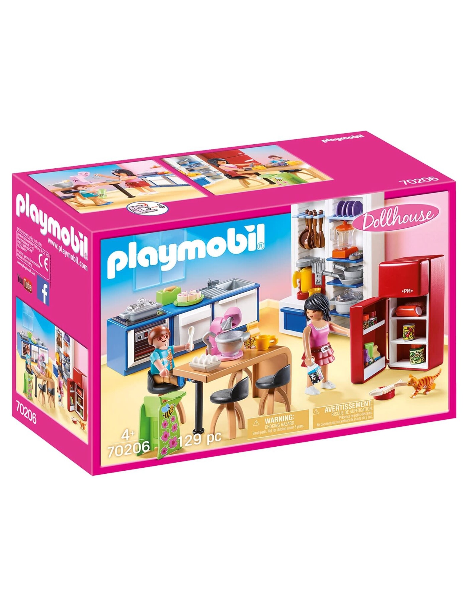 Playmobil Playmobil Dollhouse 70206 Leefkeuken