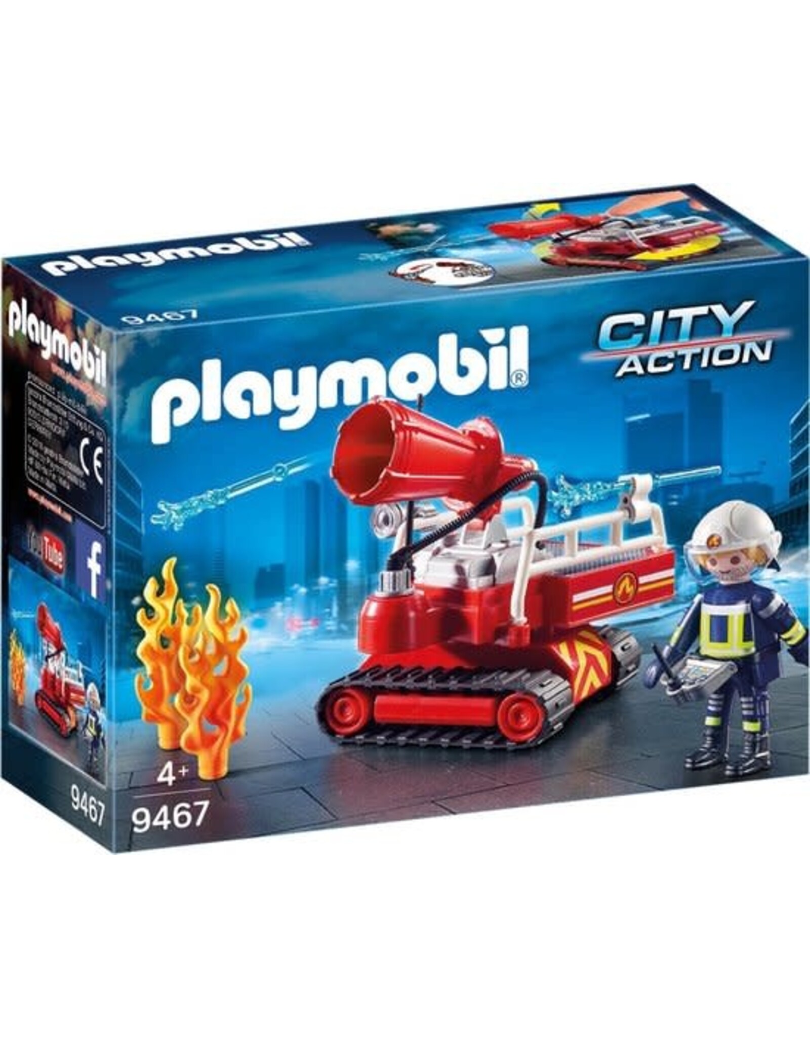 Playmobil Playmobil City Action 9467 Brandweer Blusrobot