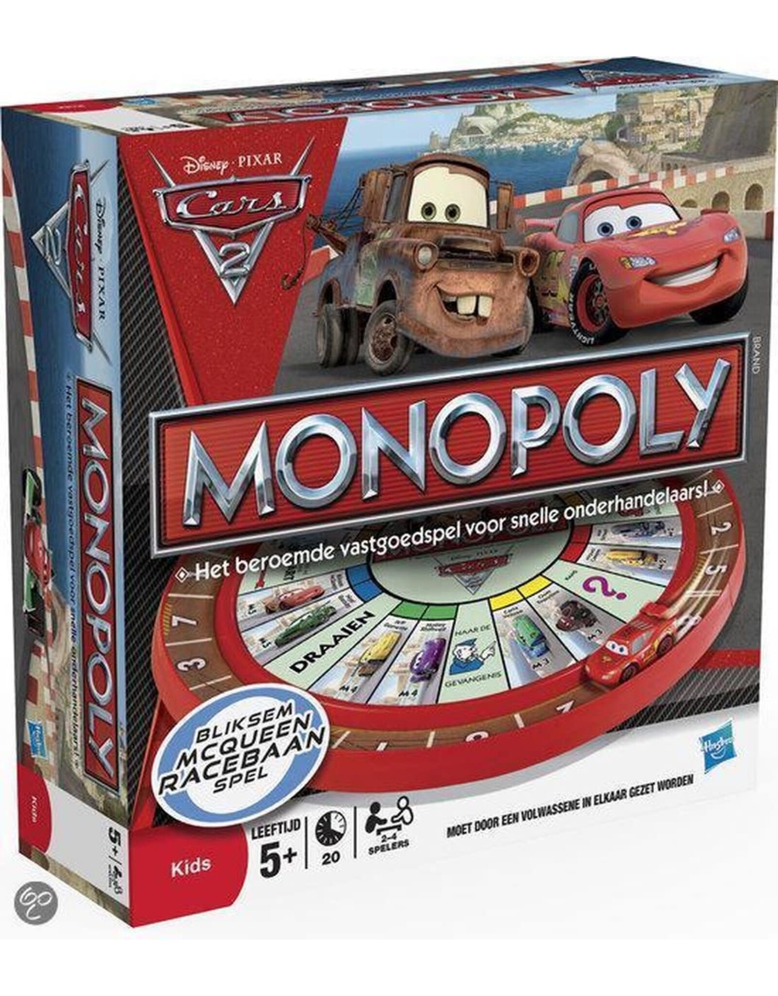 hasbro Monopoly Junior Cars - Bordspel