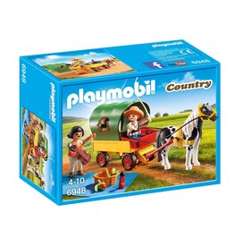 Playmobil Playmobil Country 6948 Picknick met Ponywagen