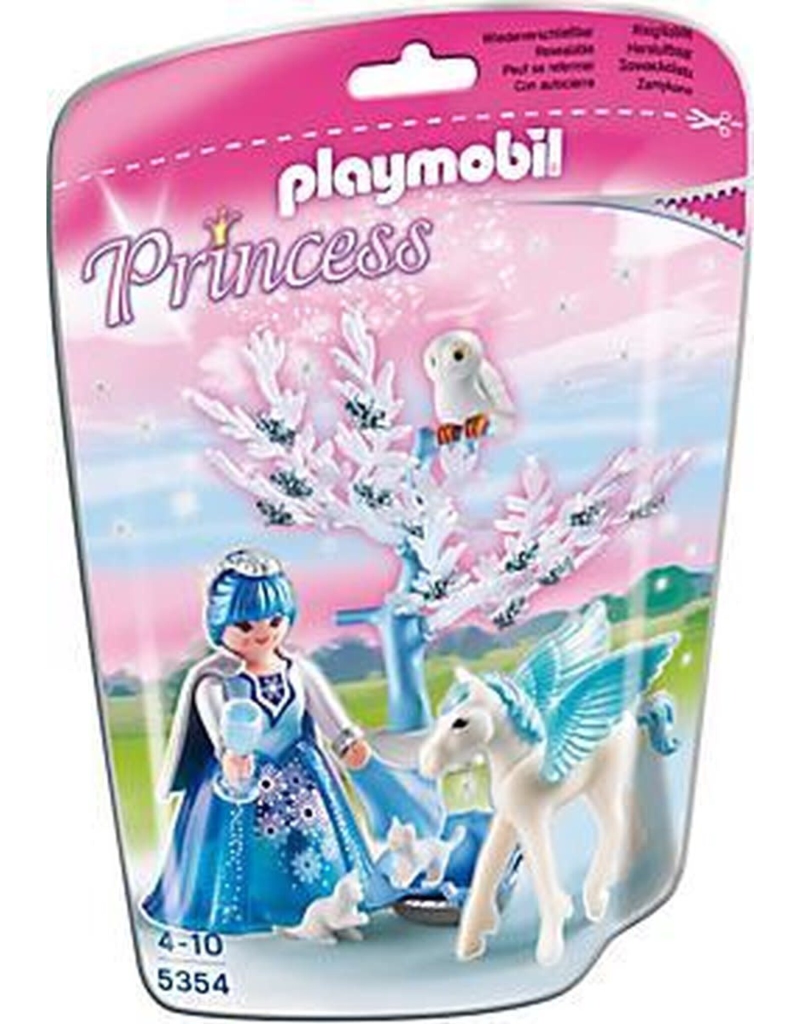 Playmobil Playmobil Princess 5354 Winterprinses met Pegasusveulen Sneeuwvlok