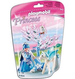 Playmobil Playmobil Princess 5354 Winterprinses met Pegasusveulen Sneeuwvlok