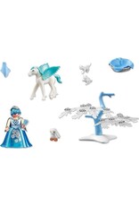 Playmobil Playmobil Princess 5354 Winterprinses met Pegasusveulen Sneeuwvlok