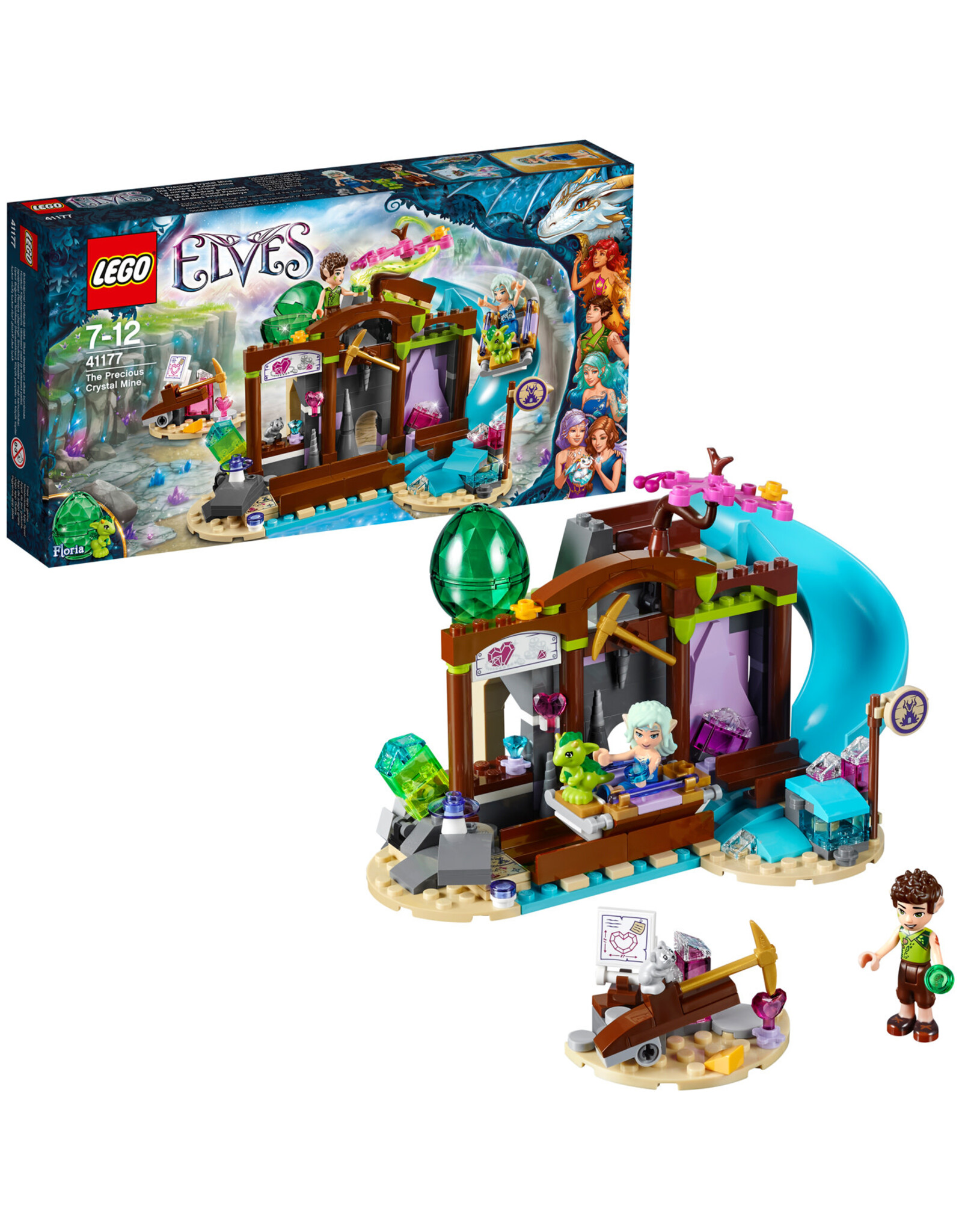 Lego Elves Lego Elves De kostbare kristalmijn - The Precious Crystal Mine 41177