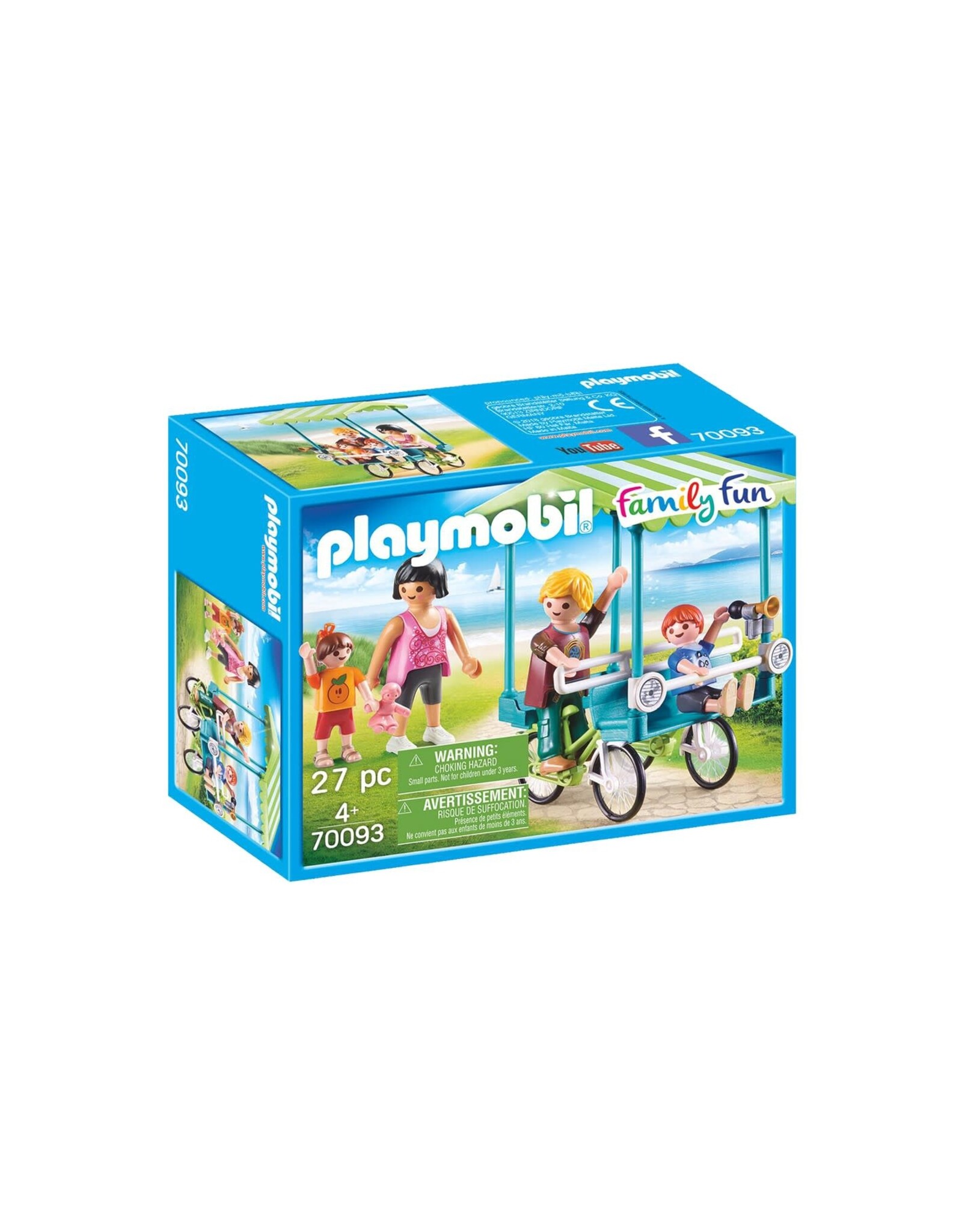 Playmobil Playmobil Family Fun 70093 Familiefiets