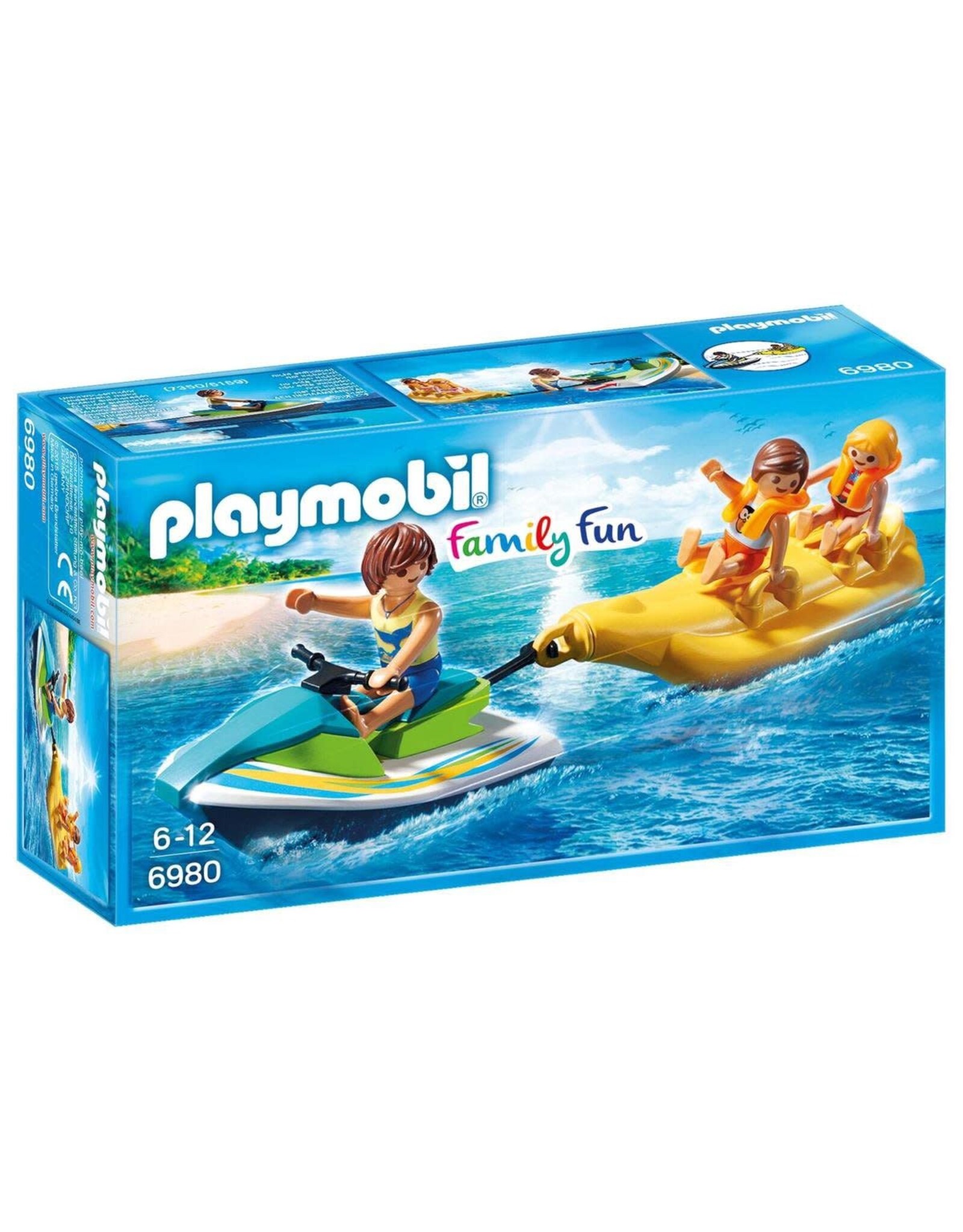 Playmobil Playmobil Family Fun 6980  Jetski met Bananenboot