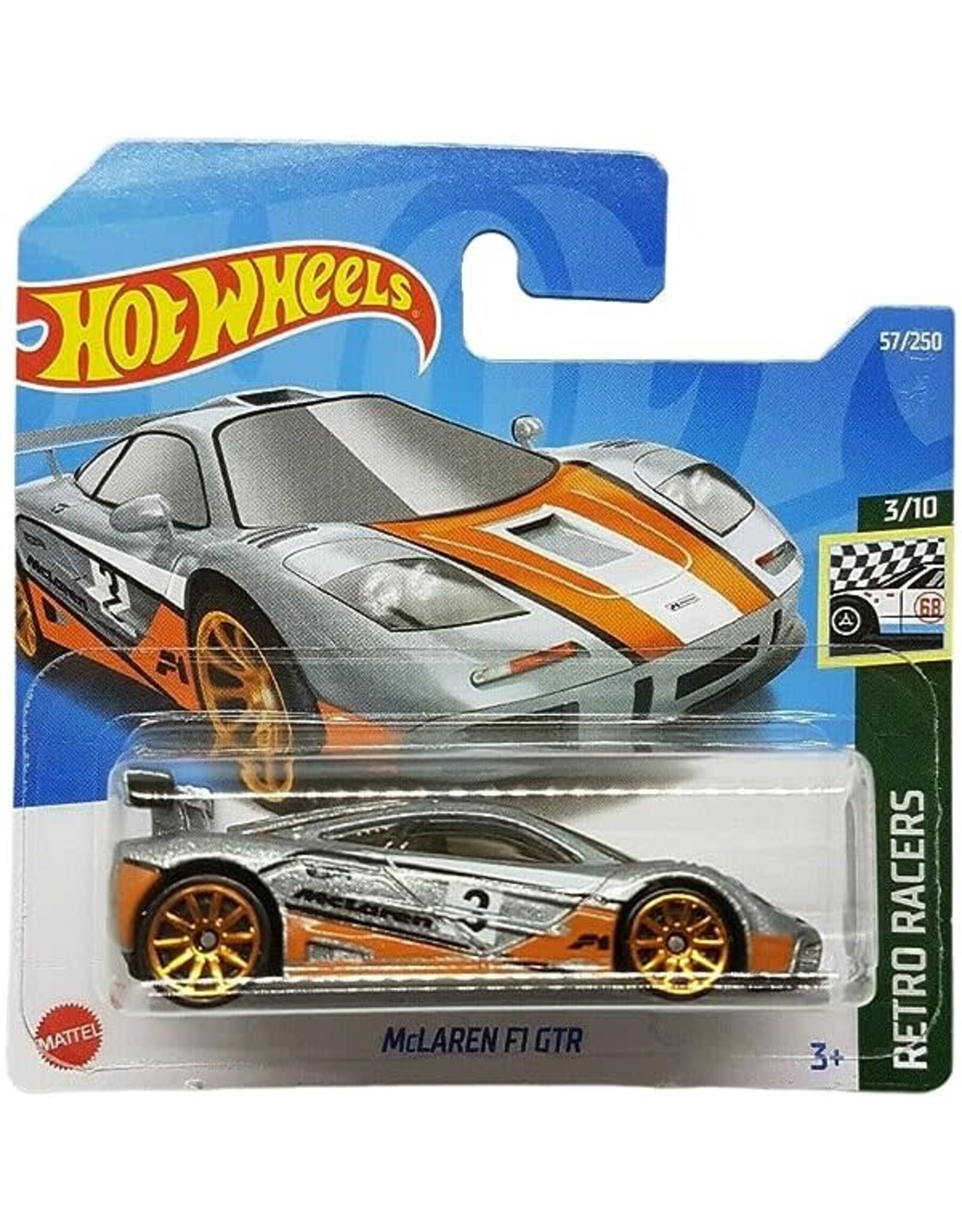 Hot Wheels Hot Wheels McLaren F1GTR  57/250 Retro Racers 3/10