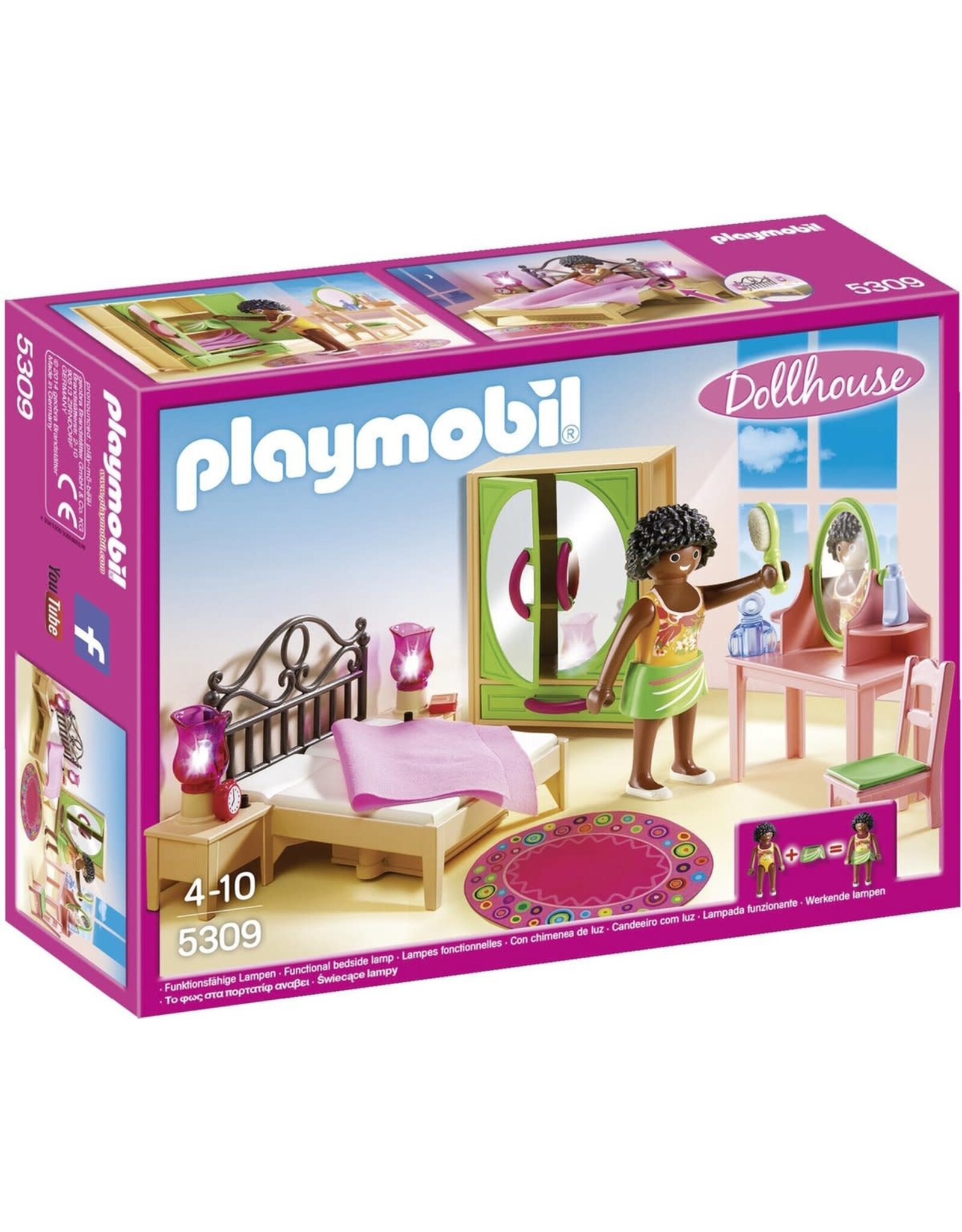 Playmobil Playmobil Dollhouse 5309 Slaapkamer met Kaptafel