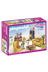 Playmobil Playmobil Dollhouse 5308 Woonkamer met Houtkachel