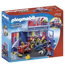 Playmobil Playmobil City Action 6157 Speelbox "Motorwerkplaats"