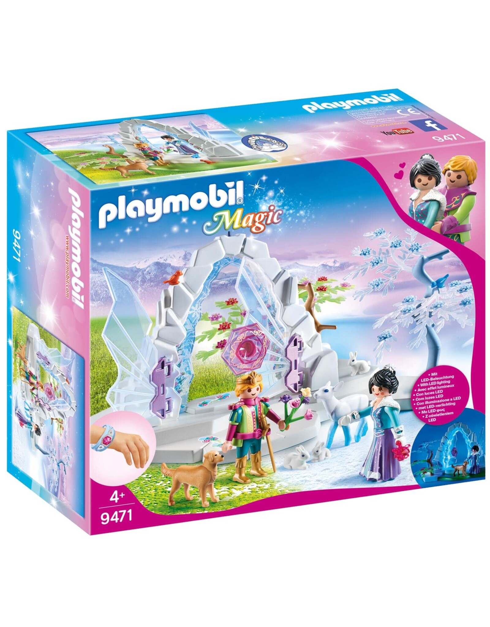 Playmobil Playmobil Magic 9471 Kristallen Poort naar Winterland