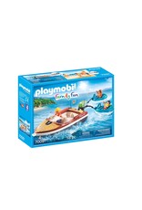 Playmobil Playmobil Family Fun 70091 Motorboot met Funtubes