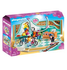 Playmobil City Life 9402 Fiets- en Skatewinkel