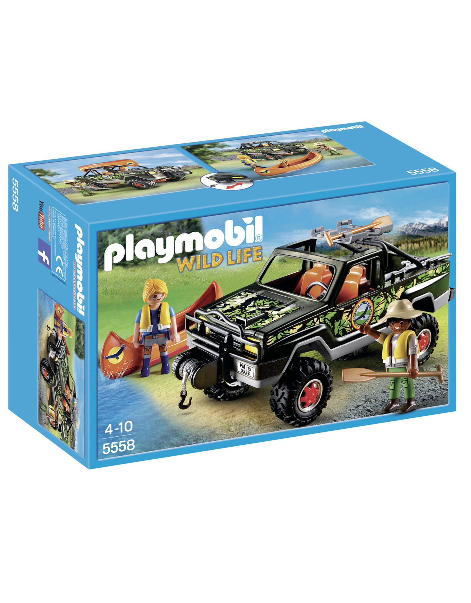 Playmobil Playmobil Wild Life 5558 Pick Up 4X4