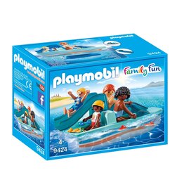 Playmobil Playmobil Family Fun 9424 Waterfiets met Glijbaan