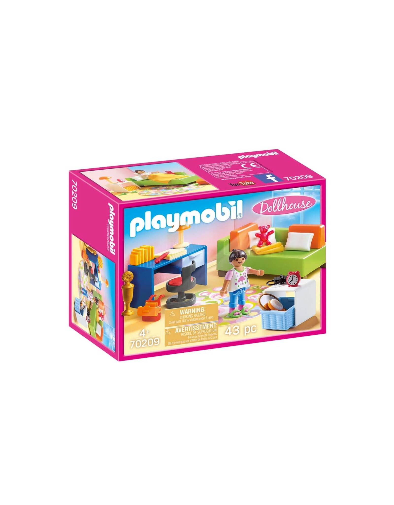 Playmobil Playmobil Dollhouse 70209 Kinderkamer met Bedbank