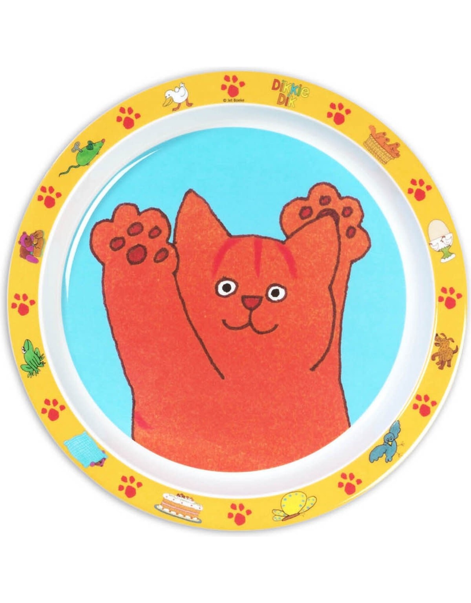 Bambolino Toys Kinderservies 5-delig Dikkie Dik - Melamine