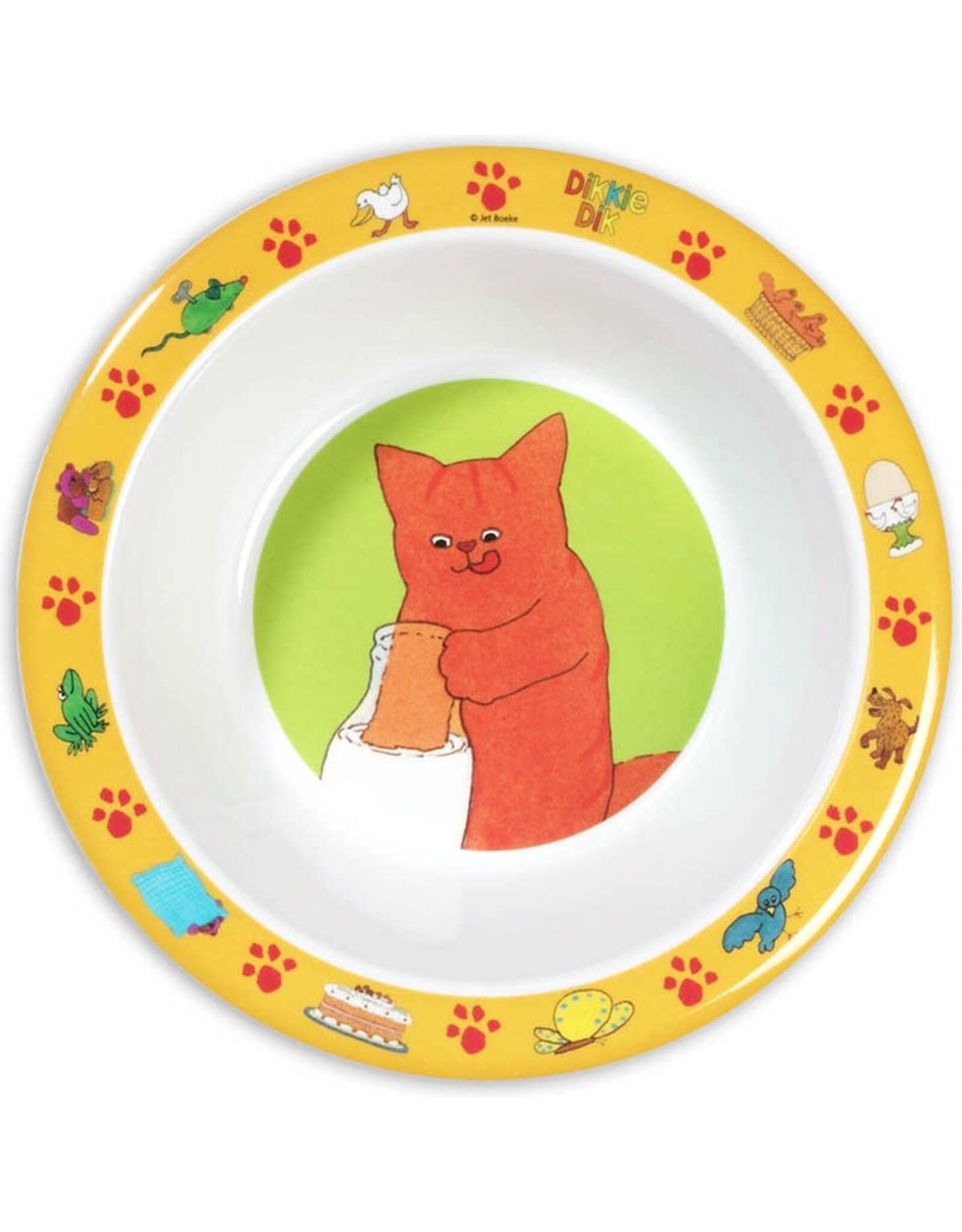 Bambolino Toys Kinderservies 5-delig Dikkie Dik - Melamine